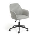 Svetlosivá kancelárska stolička Kave Home Madina