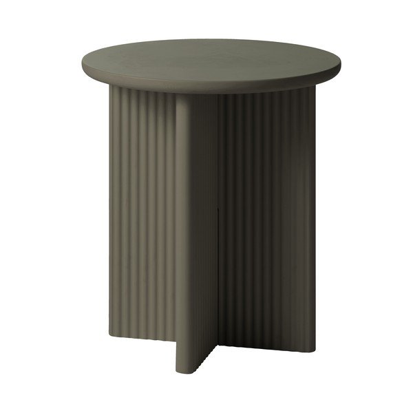 Okrúhly odkladací stolík ø 50 cm Palma – Unique Furniture