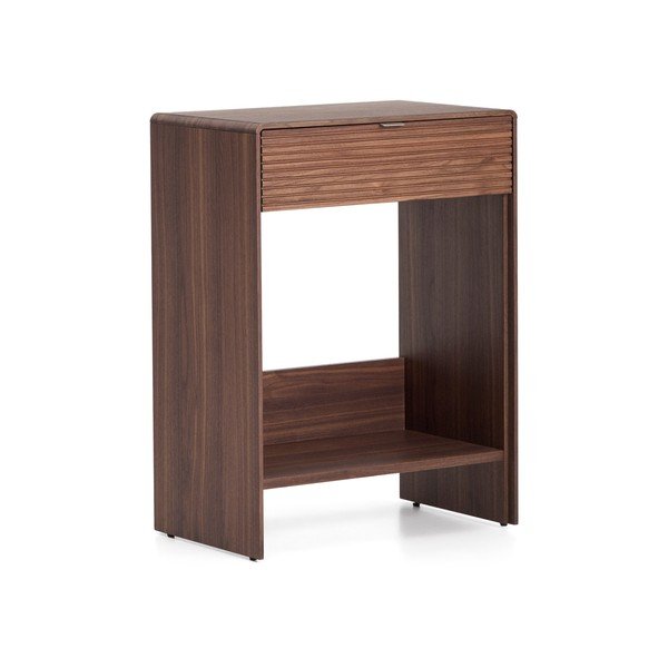 Komoda v dekore orecha v tmavo prírodnej farbe 60x81x37 cm Norlen – Kave Home