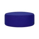 Modrý vlnený taburet Folk – noo.ma