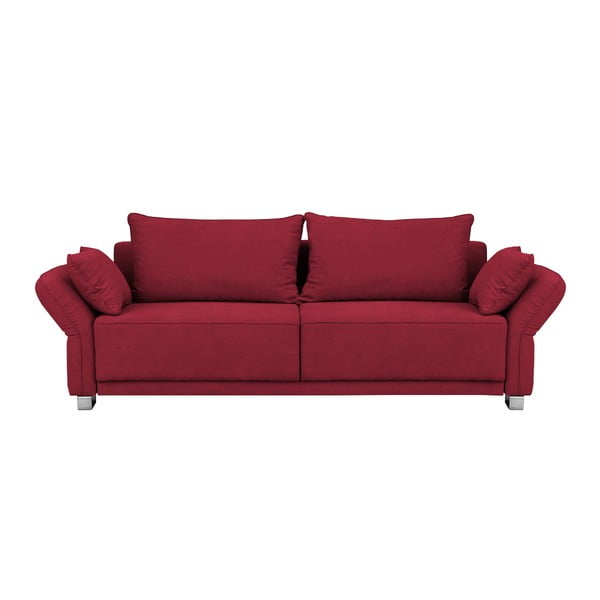 Červená rozkladacia pohovka Windsor & Co Sofas Casiopeia, 245 cm