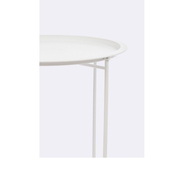 Oceľový okrúhly záhradný stolík ø 46 cm Austin – Bizzotto-image-1