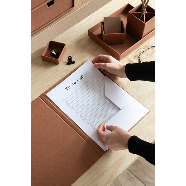 Kartónový organizér na dokumenty Paulina Restore Paper Laminate A4 – Bigso-image-4