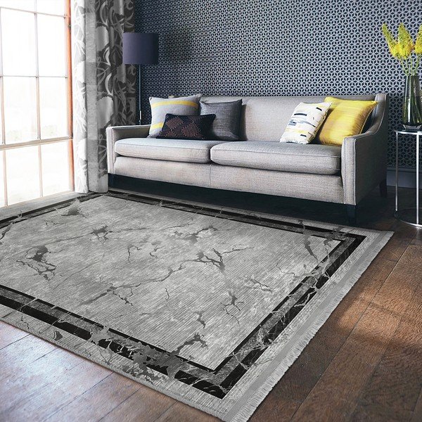 Sivý koberec behúň 80x200 cm – Mila Home-image-3