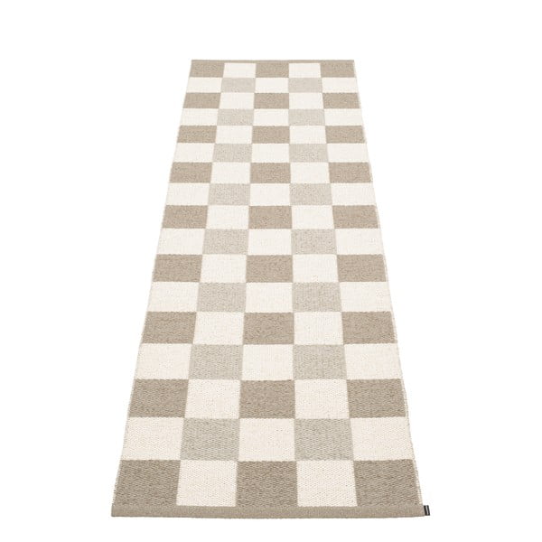 Béžovo-krémový vnútorný a vonkajší behúň 70x240 cm Pix Dark Linen – Pappelina