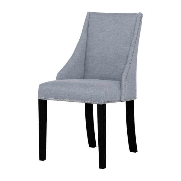 Sivá stolička s čiernymi nohami Ted Lapidus Maison Patchouli
