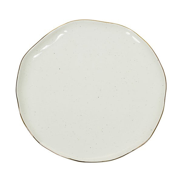 Biely porcelánový tanier Santiago Pons Bol, ⌀ 26 cm
