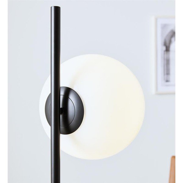 Biela stojacia lampa Markslöjd Dione, výška 134,5 cm-image-1