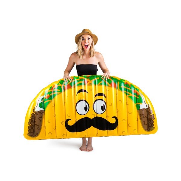 Nafukovací matrac v tvare taco Big Mouth Inc.-image-2