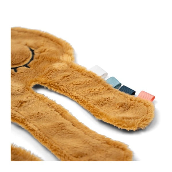 Horčicovožltá maznacia hračka s pútkom na cumlík Done by Deer Cozy Friend Jelly-image-2