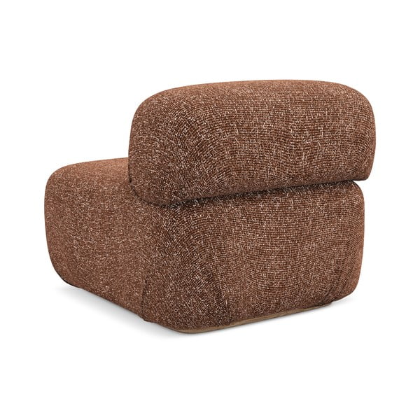 Oranžový/hnedý modul pohovky Ailani – Makamii-image-4