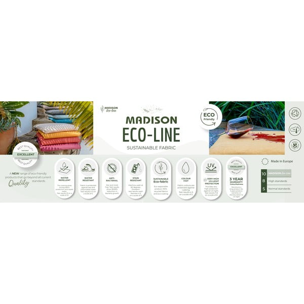 Vonkajší vankúš 50x50 cm Canvas Eco - Madison-image-2