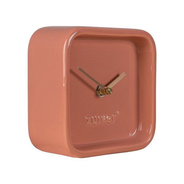 Ružové stolové hodiny Zuiver Cute-image-2