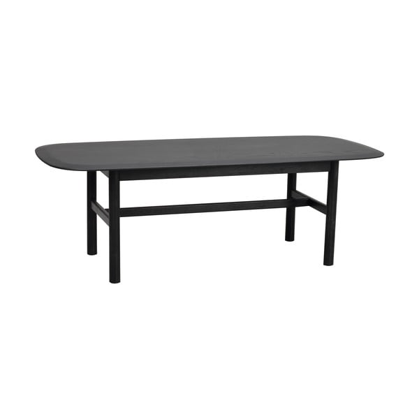 Čierny konferenčný stolík z dubového dreva 135x62 cm Hammond - Rowico-image-2