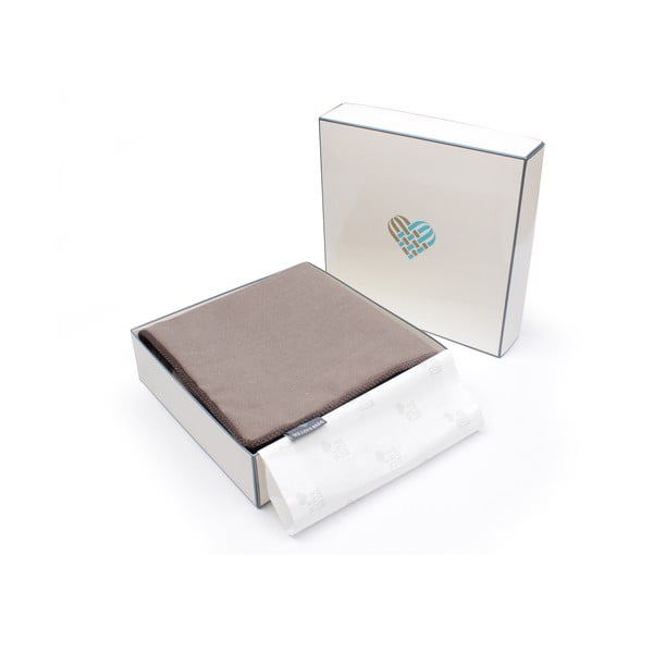 Tmavohnedá obliečka na vankúš WeLoveBeds Flax Dark Chocolate, 50 x 50 cm-image-4