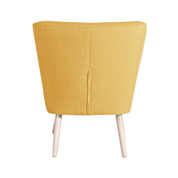 Žlté kreslo Max Winzer Neele Duro Yellow-image-2