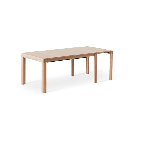 Rozkladací jedálenský stôl s prídavnou doskou v dekore duba 96x160 cm Join – Hammel Furniture-image-3