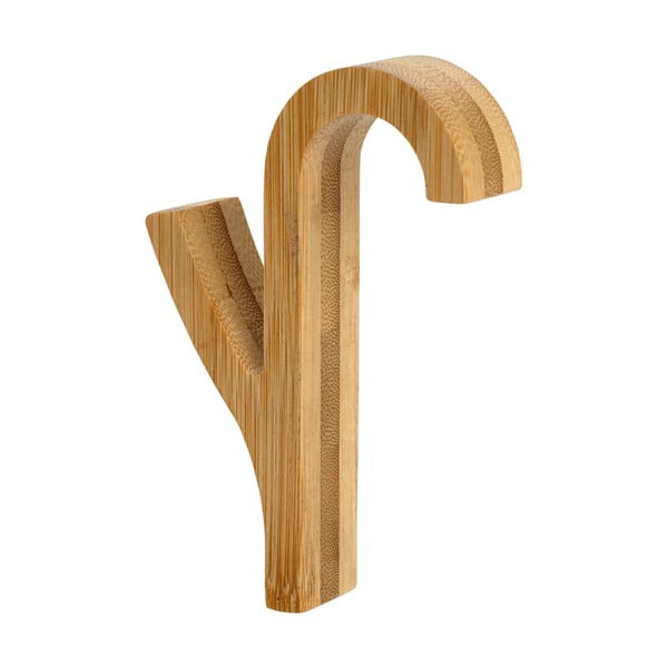 Závesné bambusové háčiky v prírodnej farbe v súprave 2 ks – Wenko