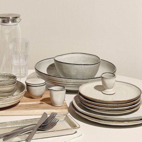 Kameninový stojanček na vajíčko Artisan – Salt&Pepper-image-1