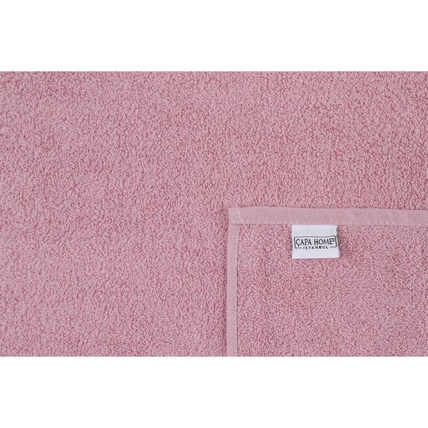 Ružové bavlnené uteráky a osušky v súprave 2 ks Dora – Foutastic-image-1