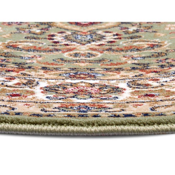 Zelený koberec Nouristan Zahra, ø 160 cm-image-2