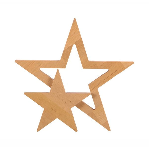 Dekorácia z jelšového dreva Nørdifra Star
