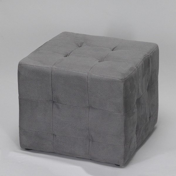 Sivá taburetka Simla Cube