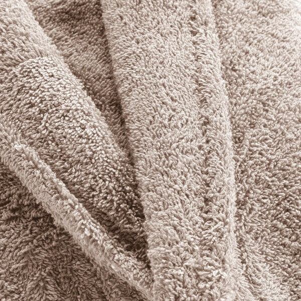 Svetlohnedý bavlnený župan veľkosť M Tendresse – douceur d'intérieur-image-2