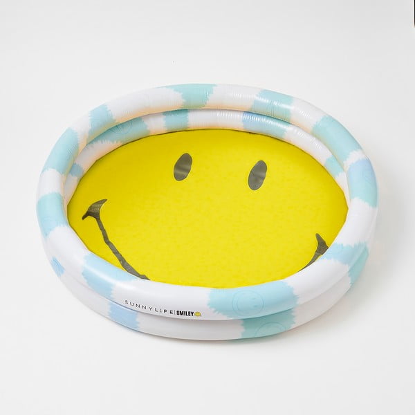 Nafukovací bazén Sunnylife Smiley, ø 165 cm