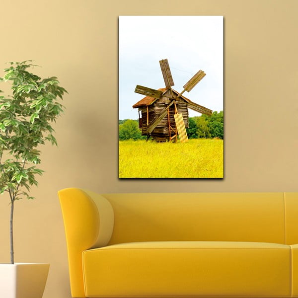 Obraz Drevený mlyn, 45x70 cm