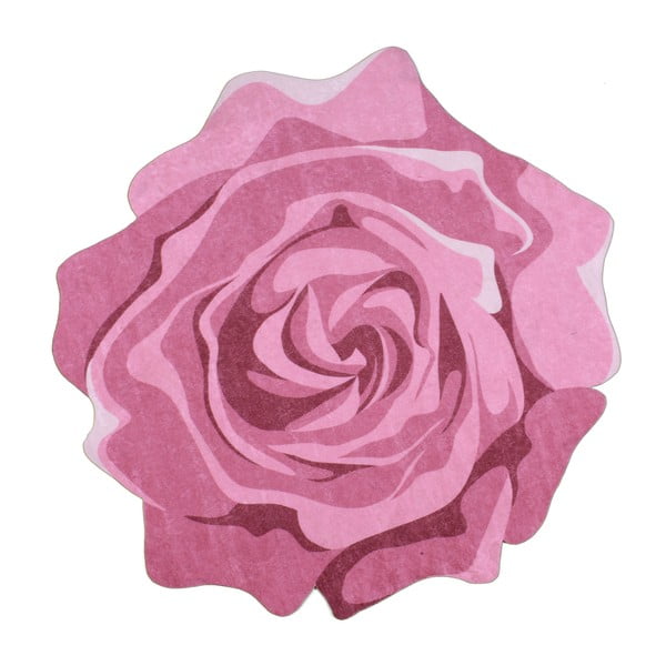 Koberec Vitaus Rose Duro, ⌀ 80 cm