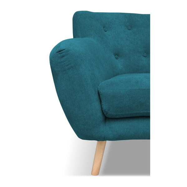 Tyrkysové kreslo Cosmopolitan design London-image-3