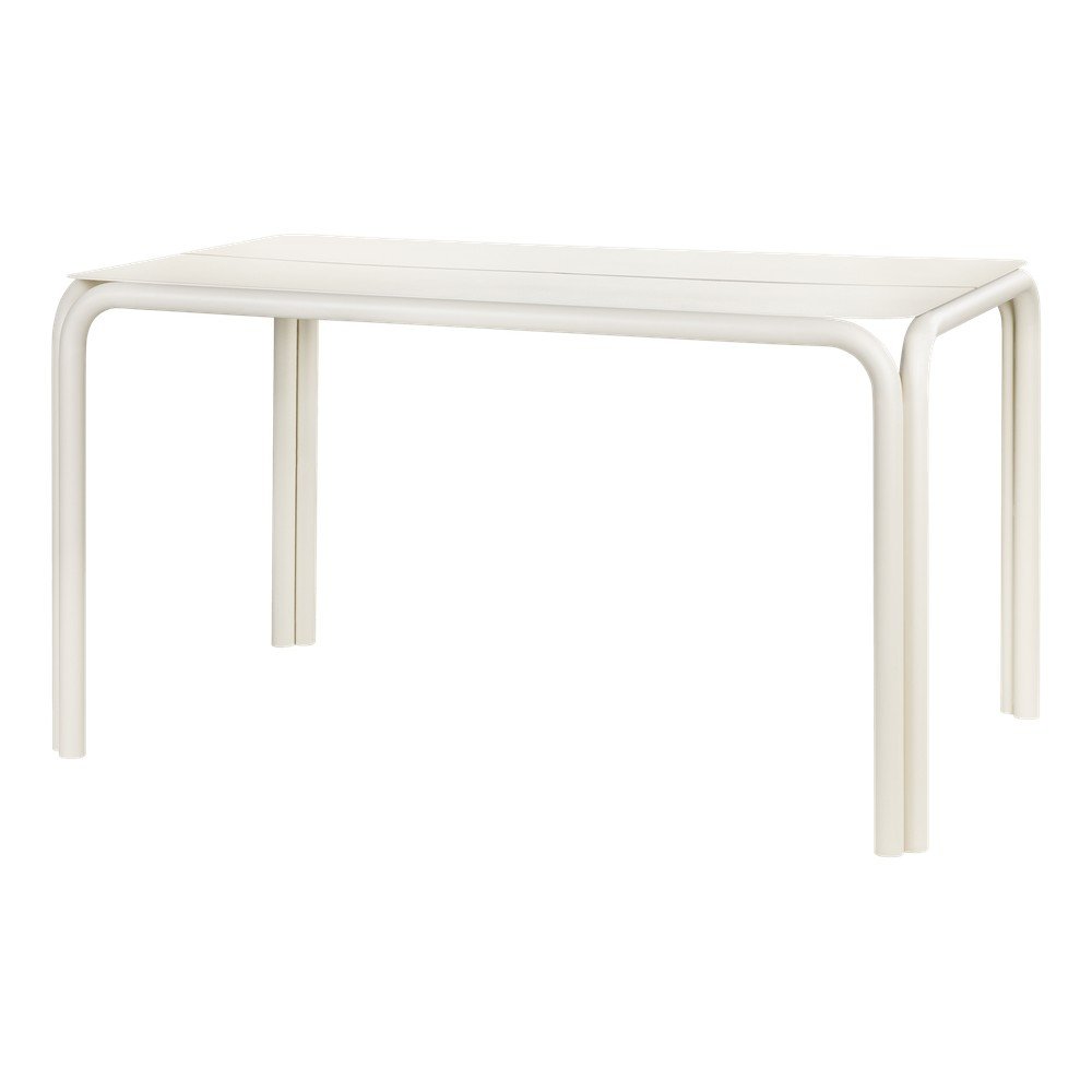 E-shop Kovový záhradný jedálenský stôl 84x135 cm Nokk – noo.ma