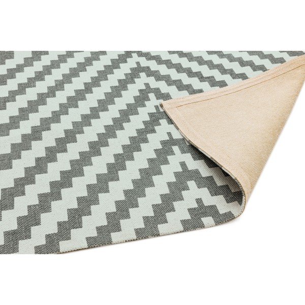 Sivo-biely koberec Asiatic Carpets Geo, 120 x 170 cm-image-3