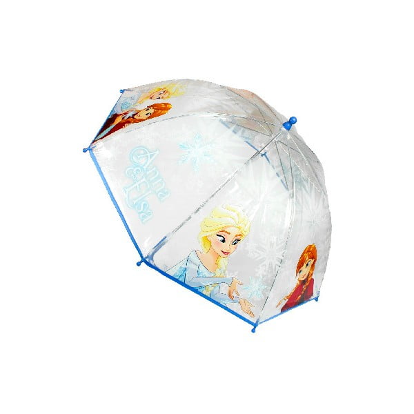 Detský transparentný dáždnik Frozen