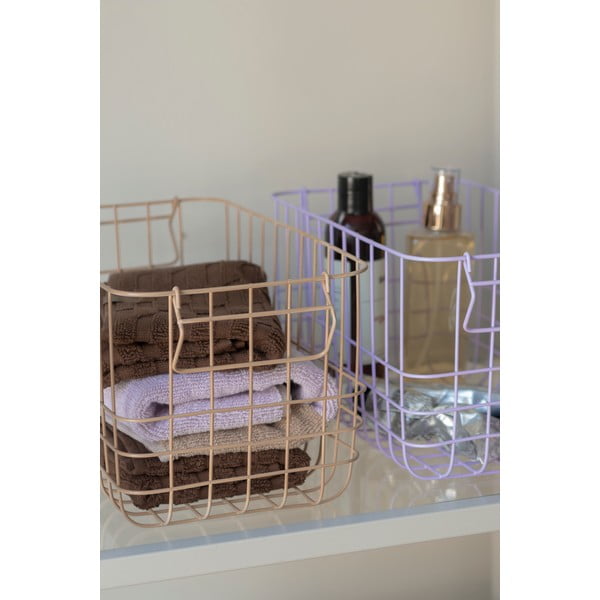 Drôtený kovový košík 31x16,5x16 cm Store-It – Mette Ditmer Denmark-image-2