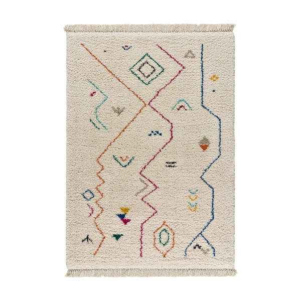 Krémovobiely koberec Universal Yveline, 80 x 150 cm
