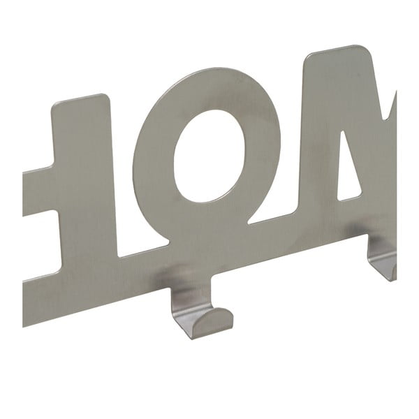 Kovový vešiak na dvere v matne striebornej farbe 32 cm Home – Casa Selección-image-3