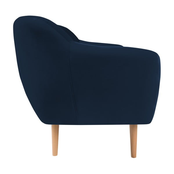 Tmavomodrá dvojmiestna pohovka Mazzini Sofas Amelie-image-4