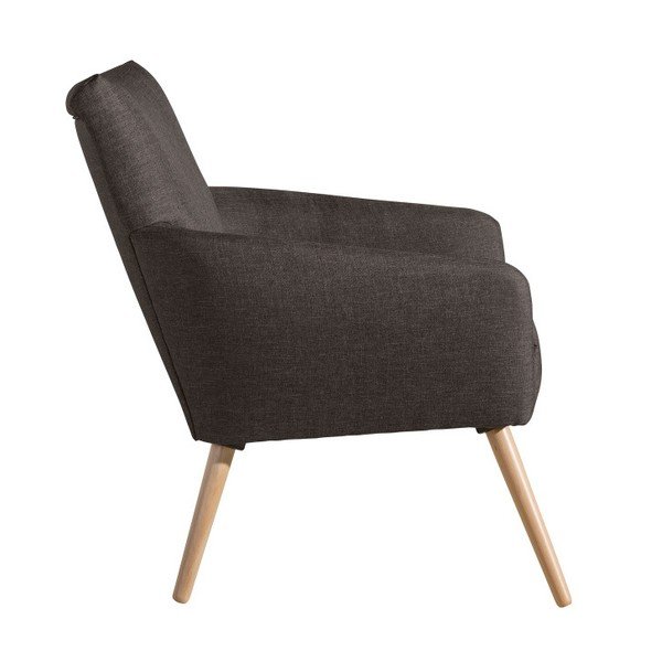 Hnedé kreslo Max Winzer Jörn-image-4