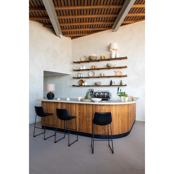 Čierna barová stolička 99 cm Jeddo - Light & Living-image-2