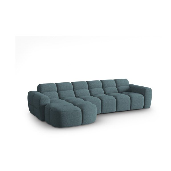 Modrá rohová pohovka Lisa – Micadoni Home-image-3