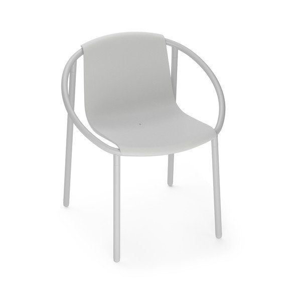 Svetlosivá jedálenská stolička Ringo - Umbra-image-3