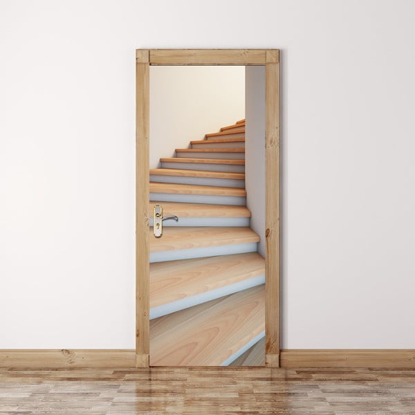 Tapeta na dvere Walplus Stairwell, 88 × 200 cm