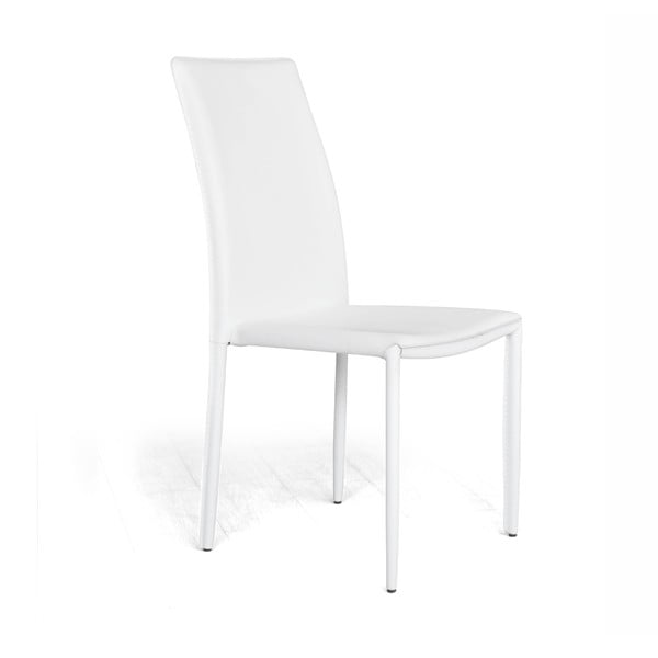Jedálenská stolička Dedis Plus, biela