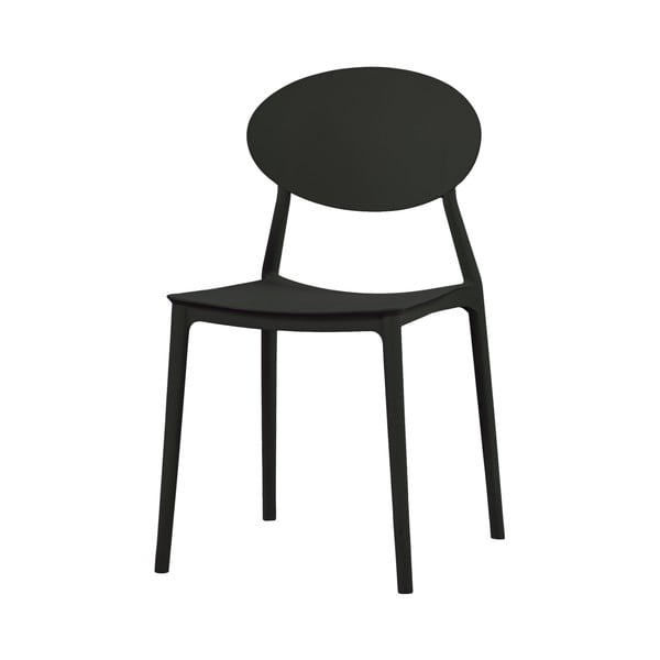 Čierny jedálenská stolička Evergreen Houso Simple