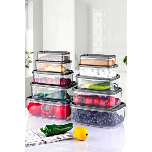 Dózy na potraviny v súprave 10 ks – Hermia-image-1