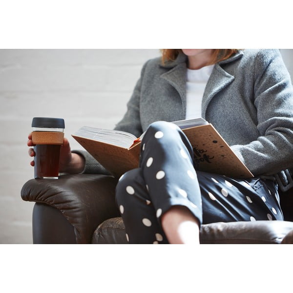 Čierno-hnedý cestovný hrnček 454 ml Brew Cork Nitro L – KeepCup-image-1