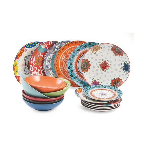 18-dielna sada porcelánového riadu Villa d'Este Folie-image-2