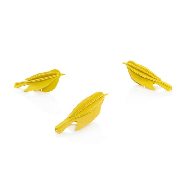 Skladacia pohľadnica Lovi Minibird Yellow